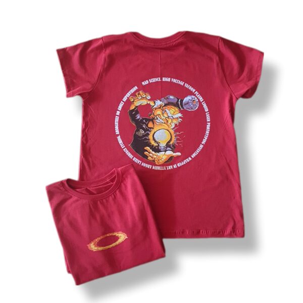 camiseta oakley mad science feminina raridade 100% algodão